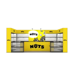 Portable 10×20 Modular SEG Shelf Backdrop Stand Exhibition Booth Trade Show Display