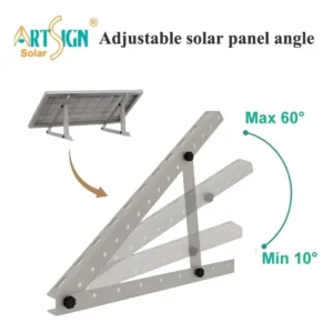 Portable Solar Mounting System Solar Panel Mounting Bracket Aluminum 6005 T5 Solar Panel for Wall Roof and Flat Ground