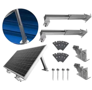 Portable Solar Panel Install Accessories Solar Panel Mounting Brackets for Home Use