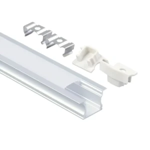 Powder Coating 002A Aluminum Alloy T Profile 25x14mm Lighting Profile for Wardrobe and PC Cover