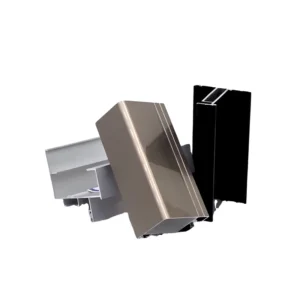 Powder Coating Bronze Color Aluminium DIY Furniture Profile