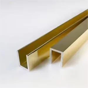 Powder coated Anodized 6000 Series Aluminum Profiles for Wall Decoration Waterproof Dustproof Wood Grain Transfer Cutting