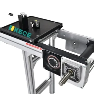 Precision Move Aluminium Profile Roller Conveyor Pallet Handling Systems 2 Layer Adjustable Speed Industry