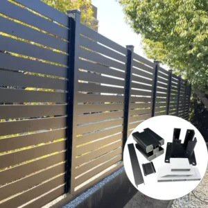 Privacy Fence Grille Profile Aluminum Balcony Railings for Garden Villa Garden Landscape Project Use for Outdoor Balcony