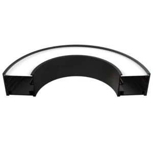Professional Customized Curved Aluminum Profiles With Customizable Shapes and Widths for Aluminum Extruded Profiles