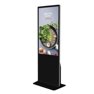 Professional Floor Standing Digital Advertising Display HD Resolution Long Lifespan LCD Monitor 43 49 55 65 75 85 Inches