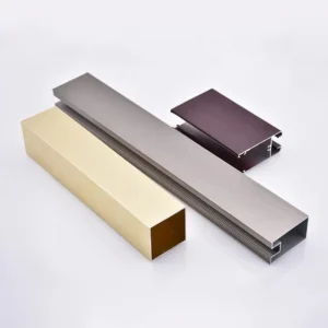 Profile Aluminum 6063 T5 Aluminium Extrusion Anodized Electrophoresis Window Aluminium Profile