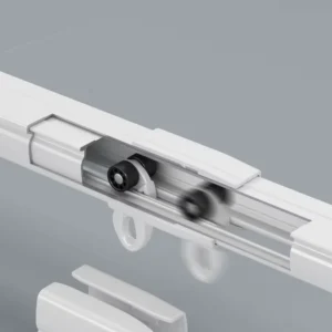 Project Aluminum Curtain Track Telescopic Rail No Measurement Error Adjustable System for Modern Apartment Decor