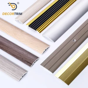 Prolink Metal Custom Factory Flooring Accessories Floor Threshold Strip Protection Aluminum Flexible Floor Transition Trim Strip