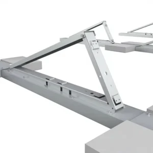 Quick Intsall Ballast Solar Frame Modular Design for Flat Roof Installation
