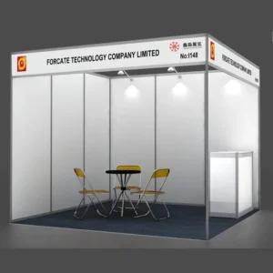 Quick Setup Booth Octagonal System 3×3 Trade Show Equipment Exhibition Booth