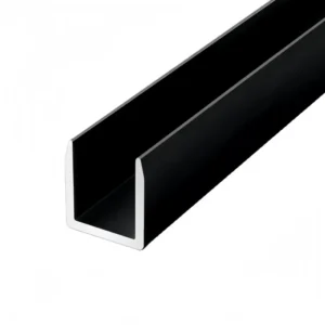 Ready in Stock Matte Black Kitchen Cabinet Aluminum Frame for Cabinet Door Glass