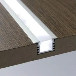 Recessed Mounted Thin Linear Profile Aluminum Extrusion Channel for Kitchen Cabinet