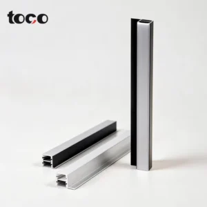 Recessed U Shape Double Sided LED Aluminum Profile Anodized Linear Lighting Channel for Cabinet Shelf LED Strip