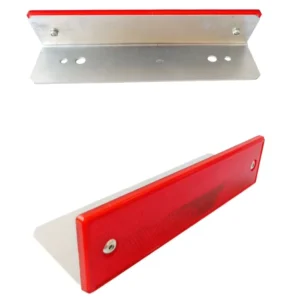Rectangular Slim Single Sided High Intensity Prismatic Reflective Traffic Warning Profile Marker Plastic Aluminum Material for