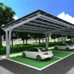 Residential Commercial Project PV Photovoltaic Panels Mounting Frame Carport Aluminium Solar Structure