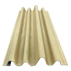 Roll Formed Profiled Aluminum Wave Sheets for Commercial Building Rain Screen Cladding Exterior Facade Decoration Wall Panels