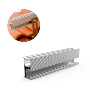 Roof Solar Mounting Structure Aluminum Solar Panel Mount Rail Fittings Solar Panel Mounting System Components