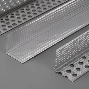 Rounded R Angle Perforated Metal Corner Bead Galvanized Aluminum Alloy Drywall Profile Wall Corner Anti Collision Protection