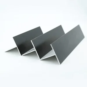 Rust Resistant Design Curtain Wall Accessories Outdoor Aluminium Rail T Profile