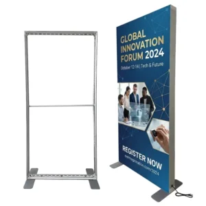 SEG Light Box 10×10 Backlit Fabric Display for Trade Show Booth Exhibition LED Tension Frame Aluminum Fast Ship