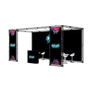 SEG Modular Foldable Lightweight Portable Truss System with Adjustable Legs Quick Assembly Exhibition Booth Aluminum Alloy Frame