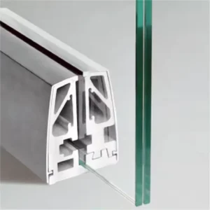 Satin Finish Aluminium U Channel Frameless Glass Railing Handrail for Deck & Pool Fencing