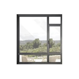 Series 55 Thermal Break Aluminum Alloy Profiles Soundproof for Kitchen Hotel Living Room