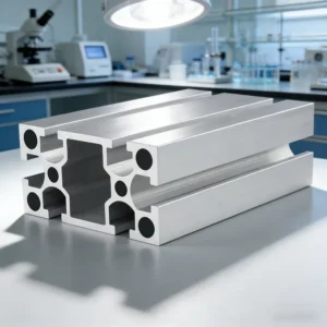 Silver Anodized Aluminum Extruded Profile 40×80 Aluminium Alloy Profile