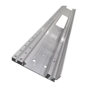Silver Anodizing 6063 Aluminum Profile For Textile Light Boxes Square Rail