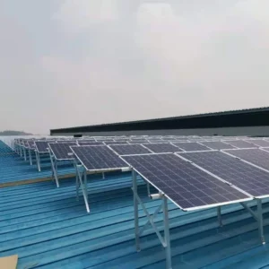 Simple Solar Panel Rail Free Bracket for Metal Roof PV Mounting System