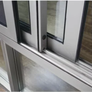 Sliding Window 2 Or 3 Panels Tempered Glass Windows Sliding Aluminum Profile Glazed Window