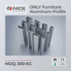 Slim Aluminium Frame Custom Kitchen Cabinet Wardrobe Glass 20mm 45mm Aluminium Profile
