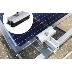Solar Accessories 30mm 35mm Thin film End Clamps Specifically Designed for Flexible Photovoltaic Panels