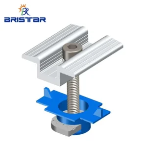 Solar Accessories Aluminium Solar Panel Mount Mid Clamp End Clamp