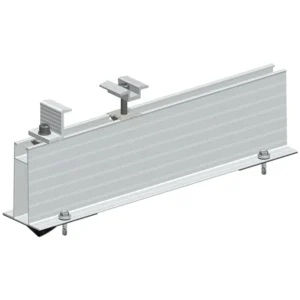 Solar Accessories Metal Roof Solar Mini Rail Solar Panel Support System PV Mounting Art Sign
