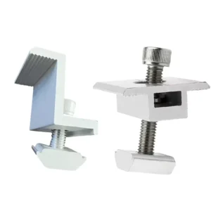 Solar Accessories for Commercial Metal Roof Solar Mounting Systems Solar Mounting Accessories Mid End Clamp