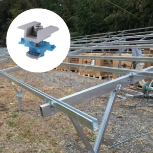 Solar Adjustable Accessories Mid Clamps for Roof Rack Framed Panels Solar Mounting System End Clamps