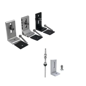 Solar Aluminum Solar Panel Mounting Accessories Mounting Bracket Metal Roof Solar L Feet