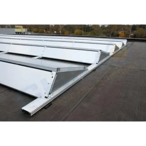Solar Ballast Panel Mounting System Customized Aluminum Ground Bracket for Flat Roofs Factory Shipped for Home