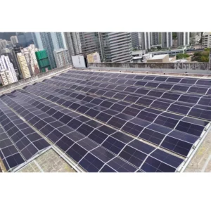 Solar Ballasted Flat Roof Mounting Structure Solar Mount Frame East West Pv Module Ballast