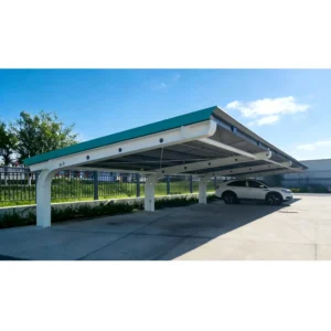 Solar Carport Mounting Brackets Steel Structure Aluminium Panel Solar Carport Frame Solar Carport System