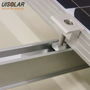 Solar Clamps Customized Aluminium Mid Clamp Fixing Brackets Solar Panel Mounting Bracket