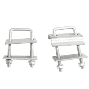 Solar Double Holes Photovoltaic Pressure Plate U Bolts Accessory for Solar Mounting System Accessories