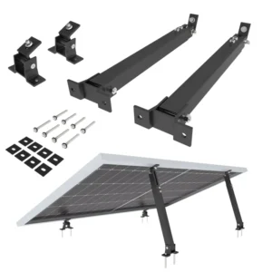 Solar Energy Structure Adjustable Tilt Front Rear Leg Solar Panel Mounting Bracket System for Roof