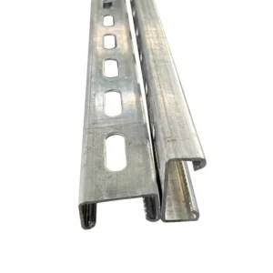 Solar Energy System Photovoltaic Bracket Accessories Customized Size Galvanized C Channel 41X41mm Bipv Photovoltaic Bracket
