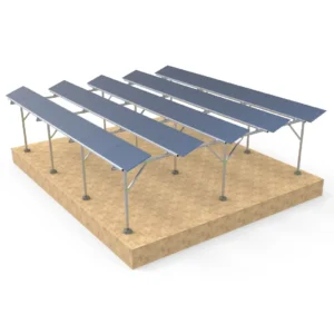Solar Farm Agricultural Solar Mounting Aluminum Solar Panel Mounting Structural Frame for Green House