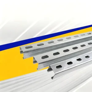 Solar Frame Steel C Channels 41*41mm 6m Solar Rail for Solar Mounting System Structure