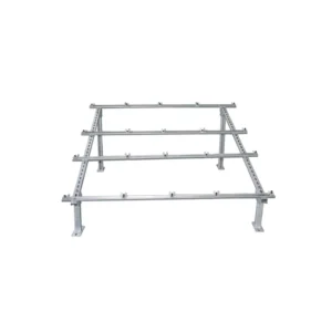 Solar Ground Mount Racking System Hot Dip Galvanized Anodized Aluminium Alloy Frame Adjustable PV Panel Bracket ISO Certified