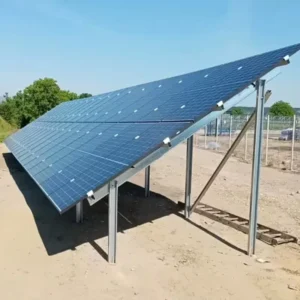 Solar Ground Mounting Structure Fixed Small Ground Mount Solar Bracket Aluminum Solar Panel Ground Mounts System